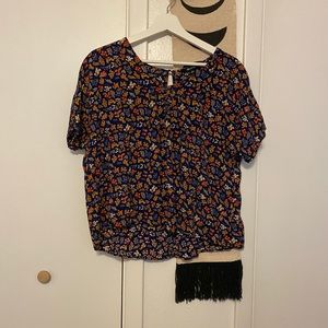 Madewell floral top